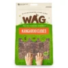 WAG Kangaroo Cubes Dog Treat 750g -Dog food Sales Shop 145634 750g kangaroo cubes 1