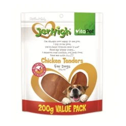 Vitapet Jerhigh Chicken Tenders Dog Treat 200g