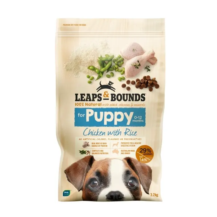 Leaps & Bounds Chicken With Rice Puppy Food 3 Leaps & Bounds Chicken With Rice Puppy Food