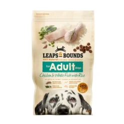 Leaps & Bounds Chicken & White Fish With Rice Adult Dog Food