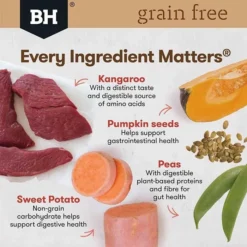 Black Hawk Grain Free Kangaroo Adult Dog Food -Dog food Sales Shop 24498 134257 134258 134259 grain free adult kangaroo digital shelf 01 google hero 4 1 1