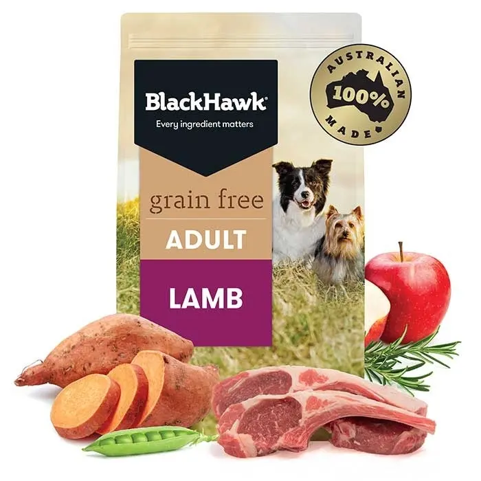 Black Hawk Grain Free Lamb Adult Dog Food 4 Black Hawk Grain Free Lamb Adult Dog Food - Image 2