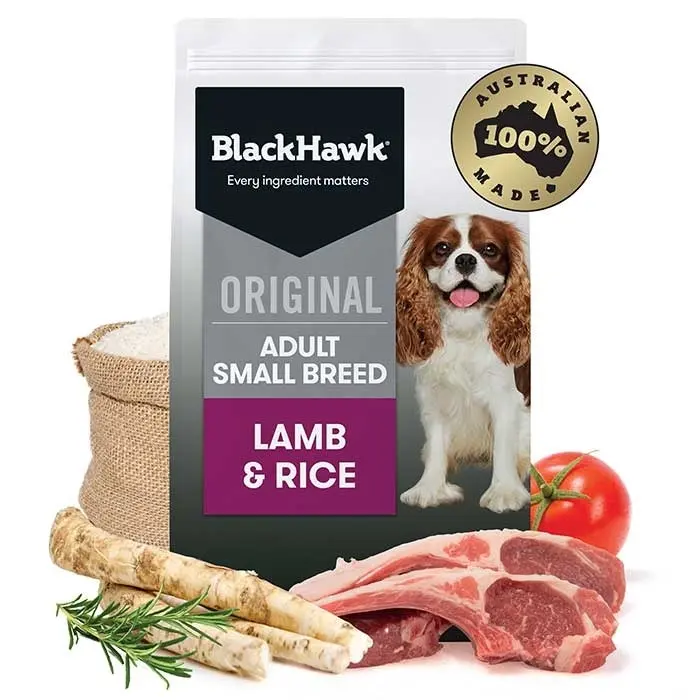 Black Hawk Lamb & Rice Small Breed Adult Dog Food 10Kg 4 Black Hawk Lamb & Rice Small Breed Adult Dog Food 10Kg - Image 2