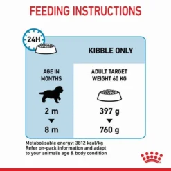 Royal Canin Giant Breed Puppy Dog Food 15kg -Dog food Sales Shop 29364 RC PF GNT 15kg 8