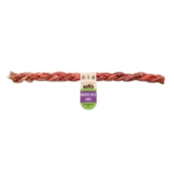 Watch & Grow Braided Bully Stick Dog Treat Large