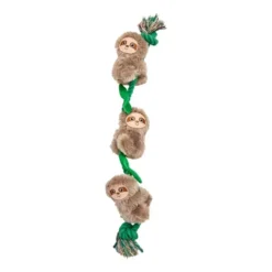 Mix Or Match 30 3 Sloths On Rope Dog Toy Multi 62cm