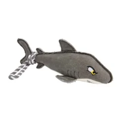 Mix Or Match 30 Rope Tail Shark Dog Toy Grey 46cm