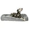 All Day Cosy Cottage Rectangular Dog Basket Grey -Dog food Sales Shop 3213934 all day dg bskt cosy ssrc gry xl 8 1 1