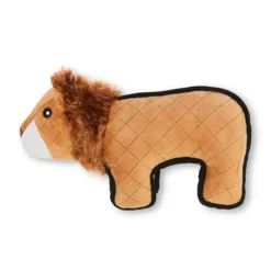 Mix Or Match 30 Tough Lion Dog Toy Brown 30cm