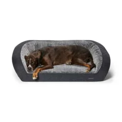 Snooza Orthopaedic Dog Sofa Chinchilla Grey