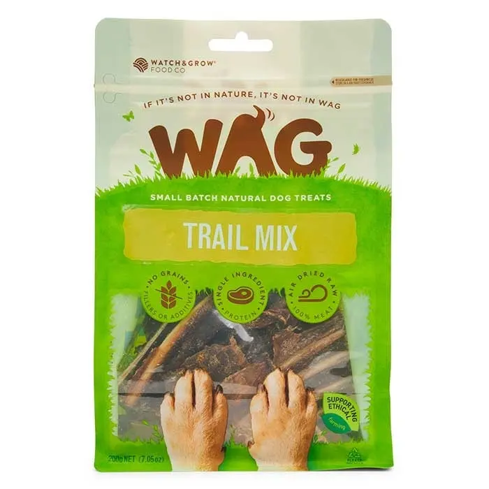 Watch & Grow Kangaroo Beef & Pork Trail Mix Dog Treat 200g 3 Watch & Grow Kangaroo Beef & Pork Trail Mix Dog Treat 200g