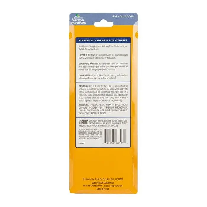 Arm & Hammer Arm&Hammer Complete Care Dog Dental Kit 74ml 5 Arm & Hammer Arm&Hammer Complete Care Dog Dental Kit 74ml - Image 3