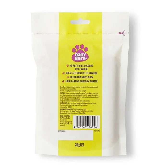 Daily Bark PButter Rawhide Free Twists Dog Treat 6PK 5 Daily Bark PButter Rawhide Free Twists Dog Treat 6PK - Image 3