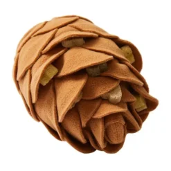 All Day Snuffle Pinecone Dog Toy Brown -Dog food Sales Shop Dog 143214 ALD DT SNUFFLE PINECONE BRN 2 005