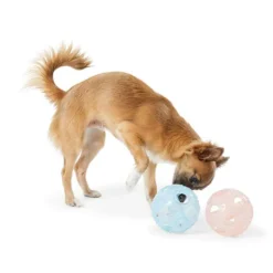 All Day Treat Dispensing Ball Puppy Toy Assorted 9 All Day Treat Dispensing Ball Puppy Toy Assorted -Dog food Sales Shop Dog 143216 ALD PT TREAT DISPENSE BLL ASST 9