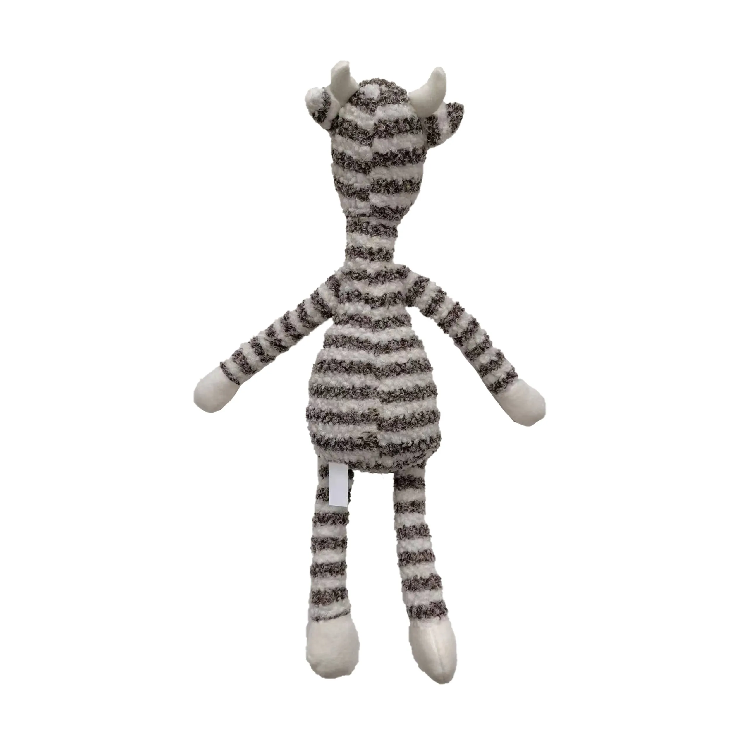 Mix Or Match 30 Striped Long Deer Dog Toy Black White 5 Mix Or Match 30 Striped Long Deer Dog Toy Black White - Image 3