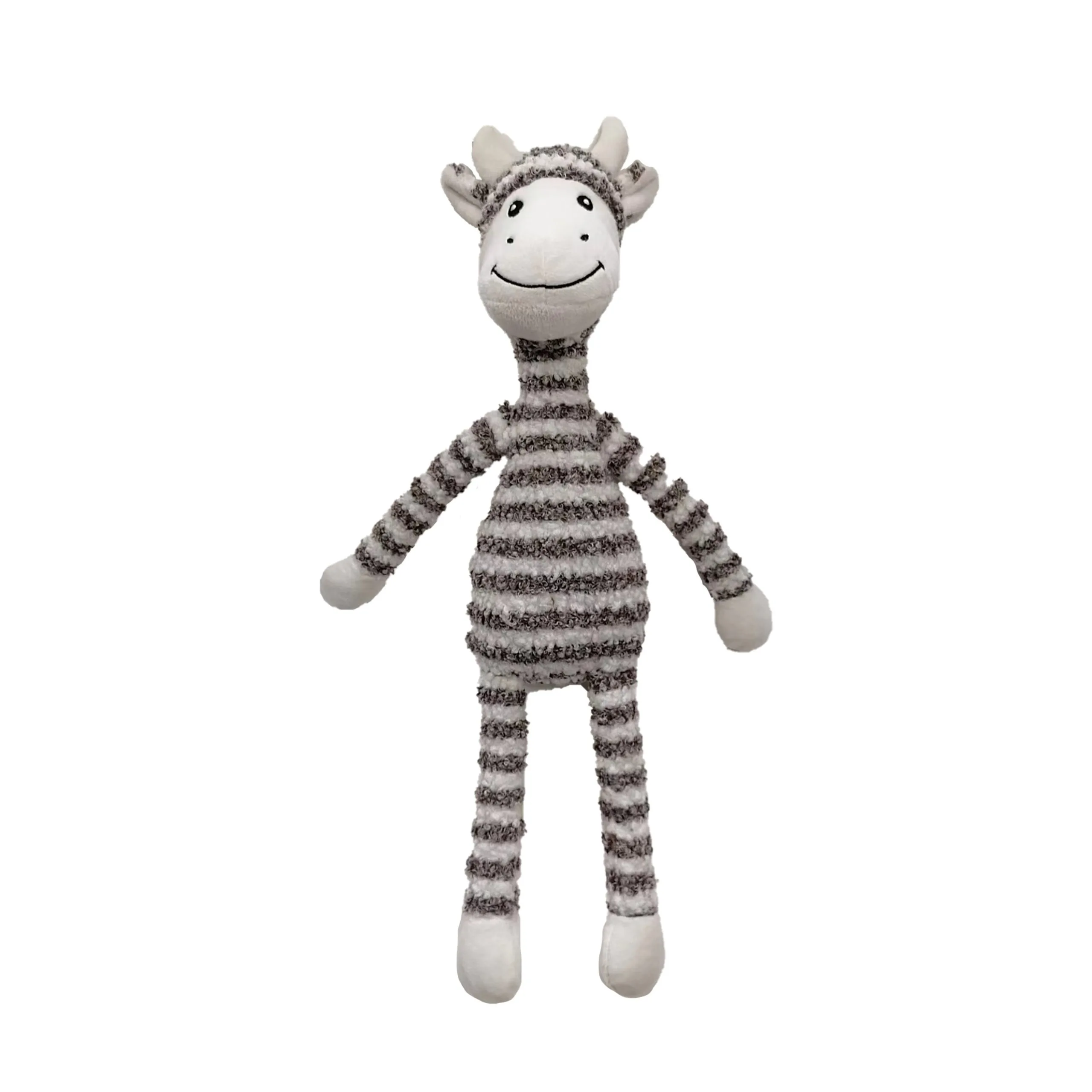 Mix Or Match 30 Striped Long Deer Dog Toy Black White 4 Mix Or Match 30 Striped Long Deer Dog Toy Black White - Image 2