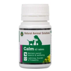 Natural Animal Solutions Calm 60s Dog Tablets 60Pack