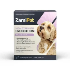 ZamiPet High Strength Probiotics Relax & Calm Dog Powder 30g