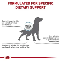 Royal Canin Veterinary Diet Royal Canin Veterinary Skin Support Adult Dog Food 7Kg -Dog food Sales Shop RC VET DRY DogSkinSupp Eretailkit B1 Page 9B1 Page 9