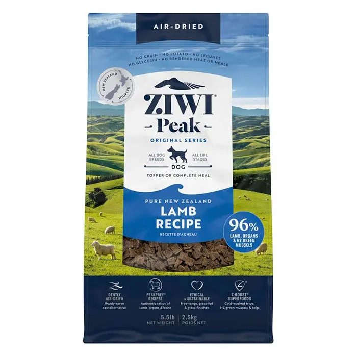 Ziwi Peak Air Dried Lamb Adult Dog Food 3 Ziwi Peak Air Dried Lamb Adult Dog Food